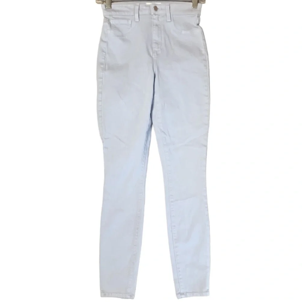 L'agence High Rise Skinny 25 NWT Concrete Gray Flaw